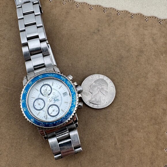 Vintage and Very Rare BREIL Manta 10 ATM Italian Dive Watch New battery - Picture 9 of 11